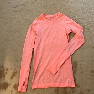 lululemon athletica Tops - Lululemon Pink Long Sleeve- Sz 2 lululemon athletica Tops - Lululemon Pink Long Sleeve- Sz 2